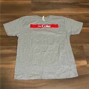 Diet Coke Gray Short Sleeve Tee